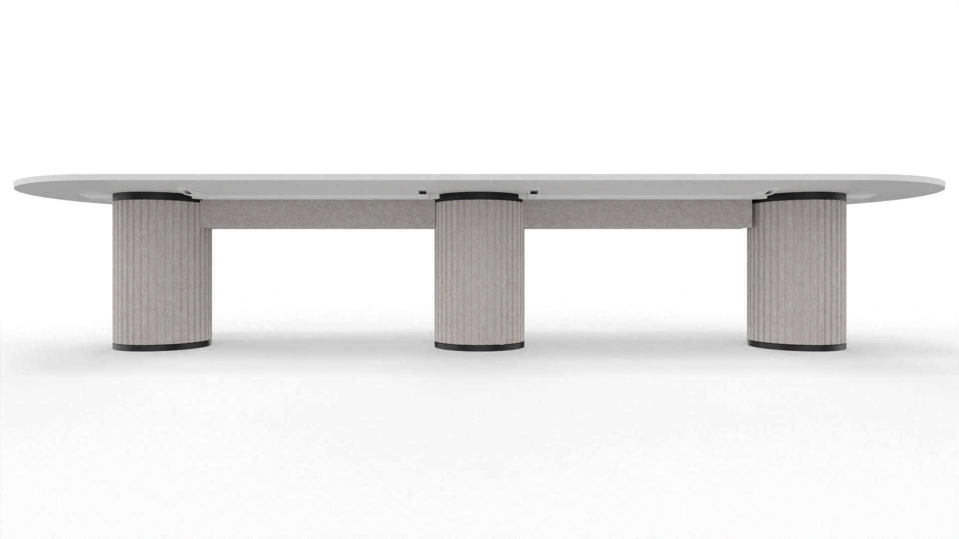 PARTHOS TABLE - Besprechungstisch mit Ausschnitt