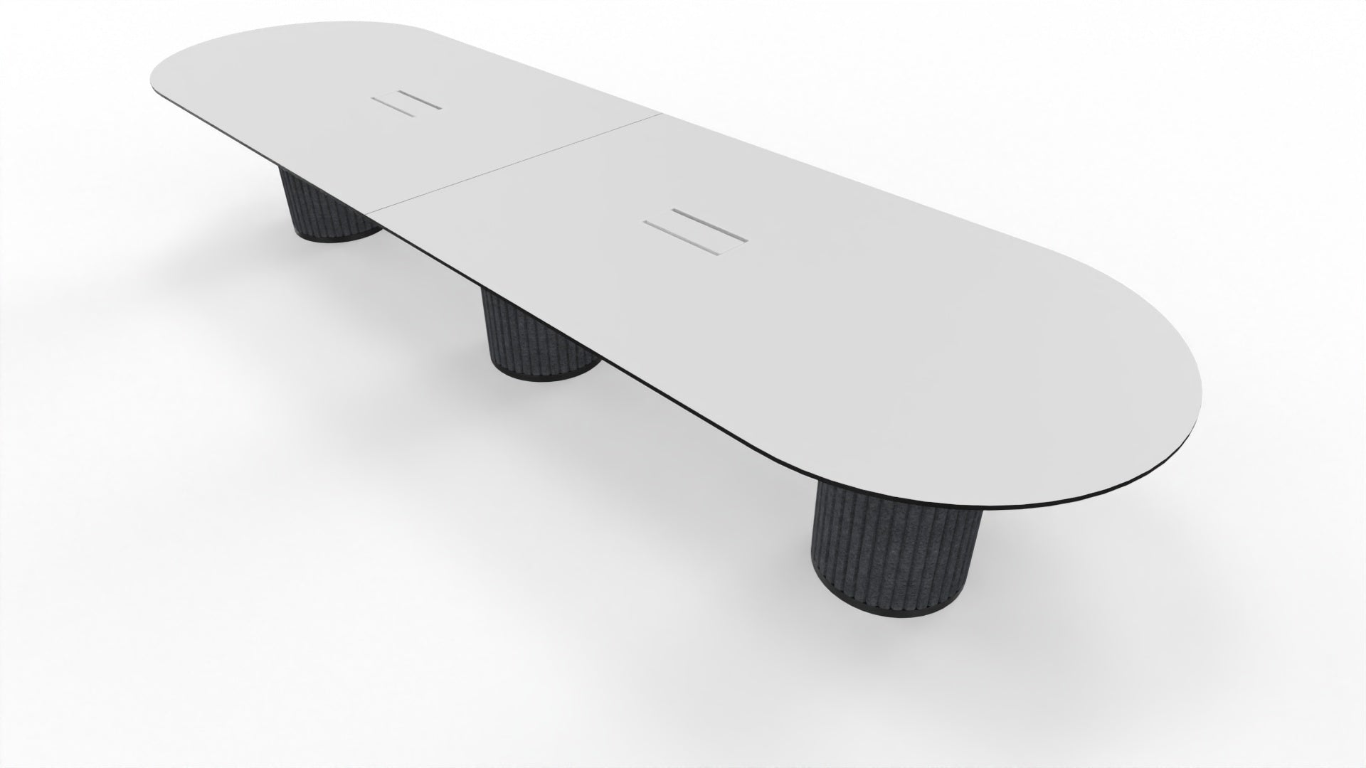 PARTHOS TABLE - Besprechungstisch mit Ausschnitt