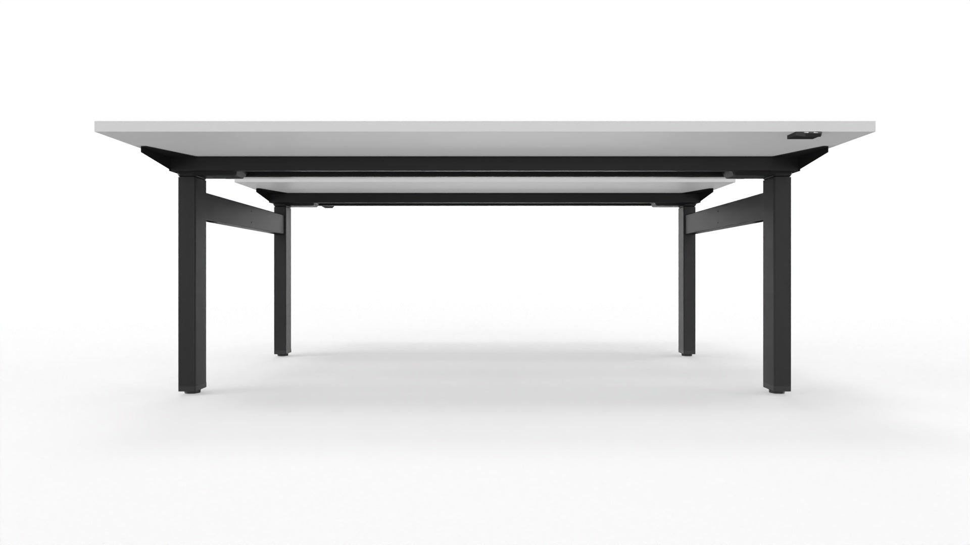 MOTION - Elektrischer höhenverstellbarer Schreibtisch als 2er Bench