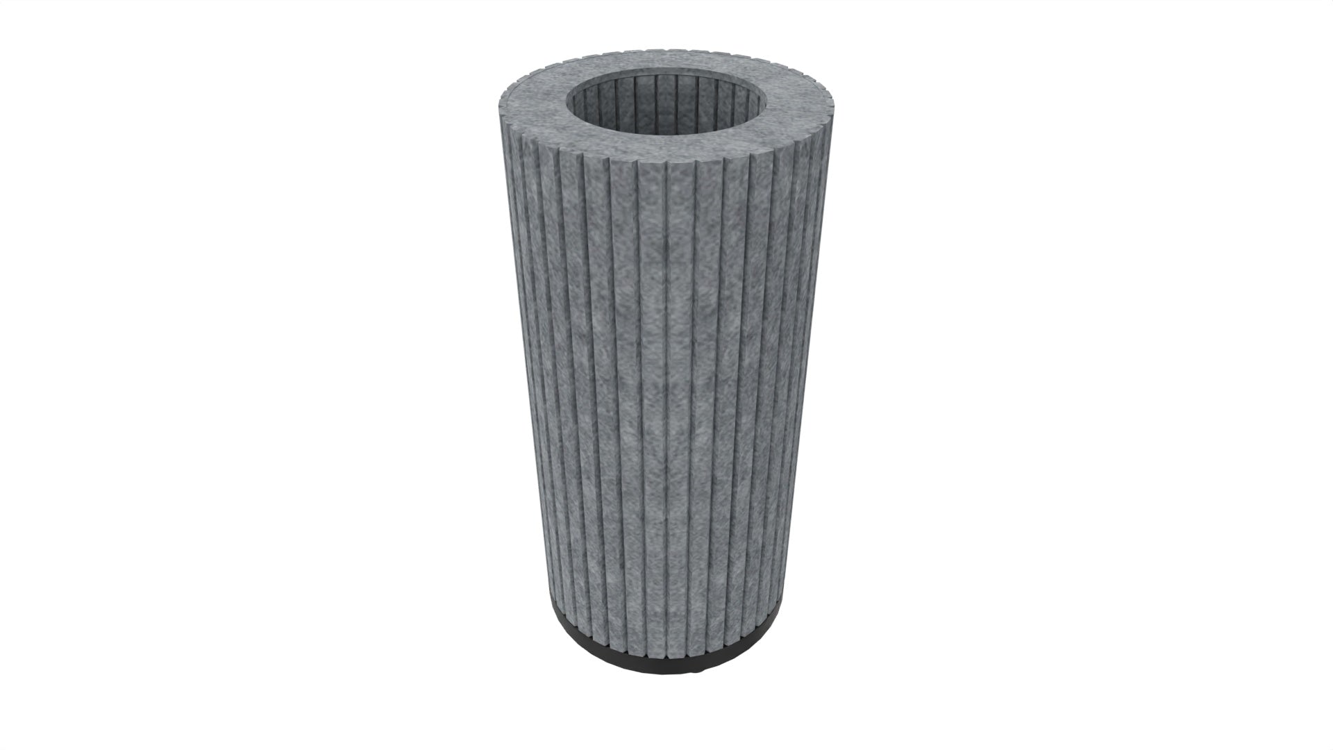 FORUM - Akustiksäule mit Aussparung für Blumentopf