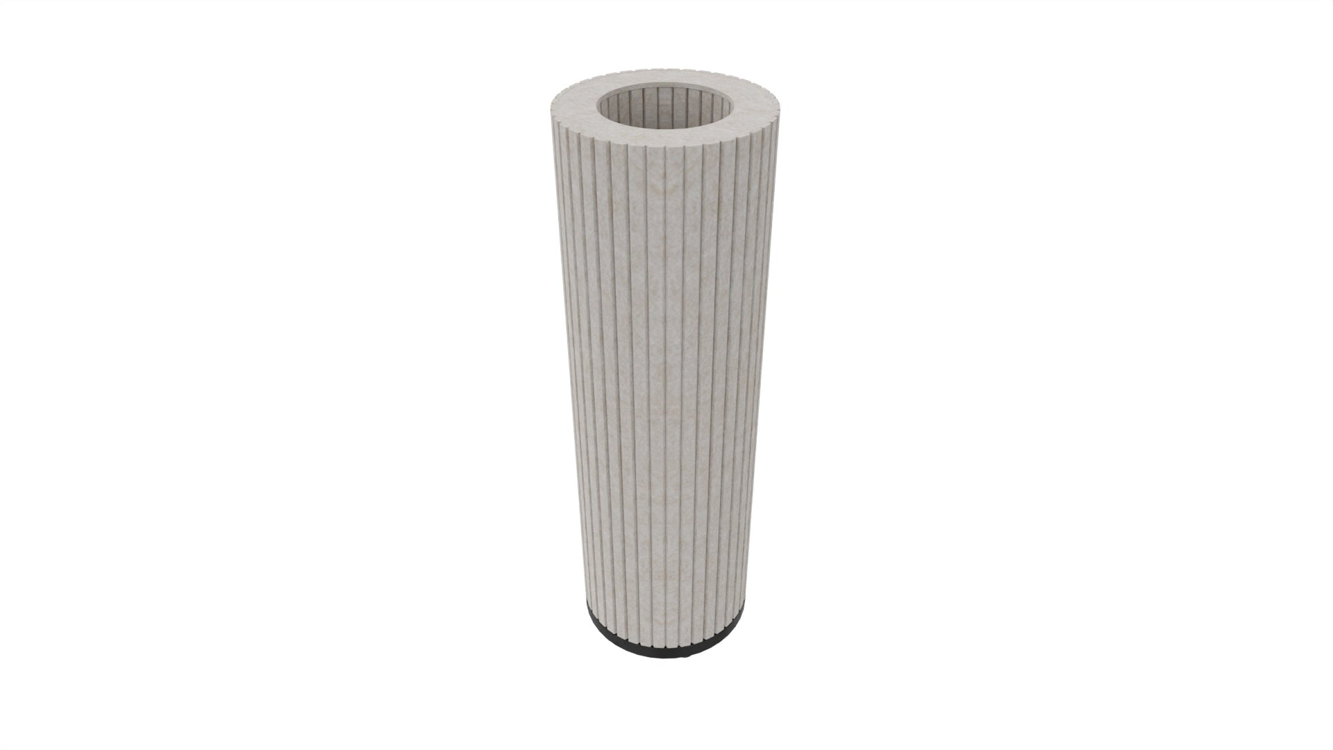 FORUM - Akustiksäule mit Aussparung für Blumentopf