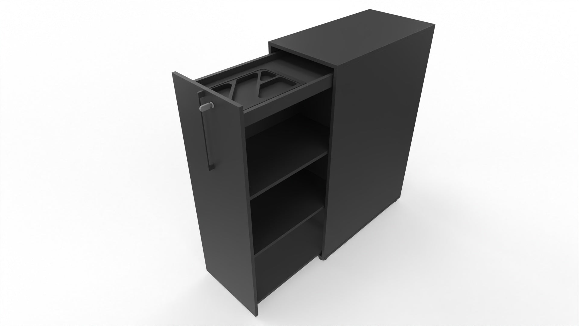 BOXI - Apothekerschrank, links geschlossen