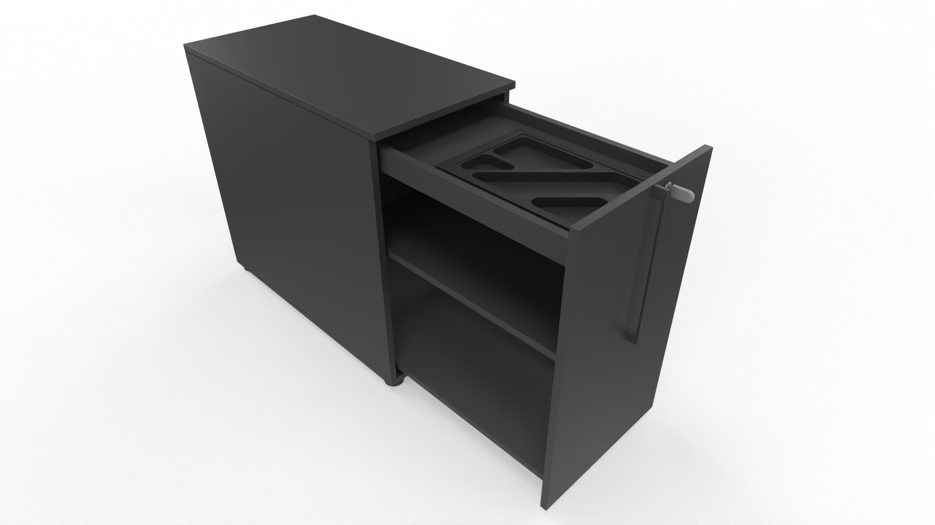 BOXI - Apothekerschrank, rechts geschlossen