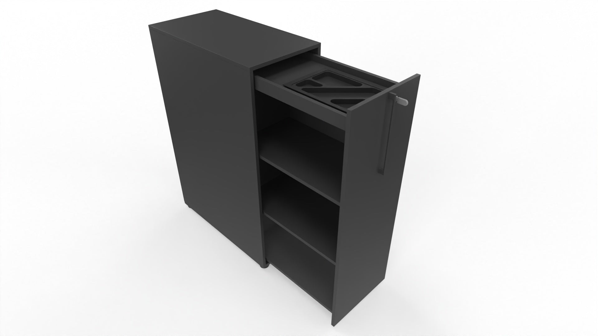 BOXI - Apothekerschrank, rechts geschlossen