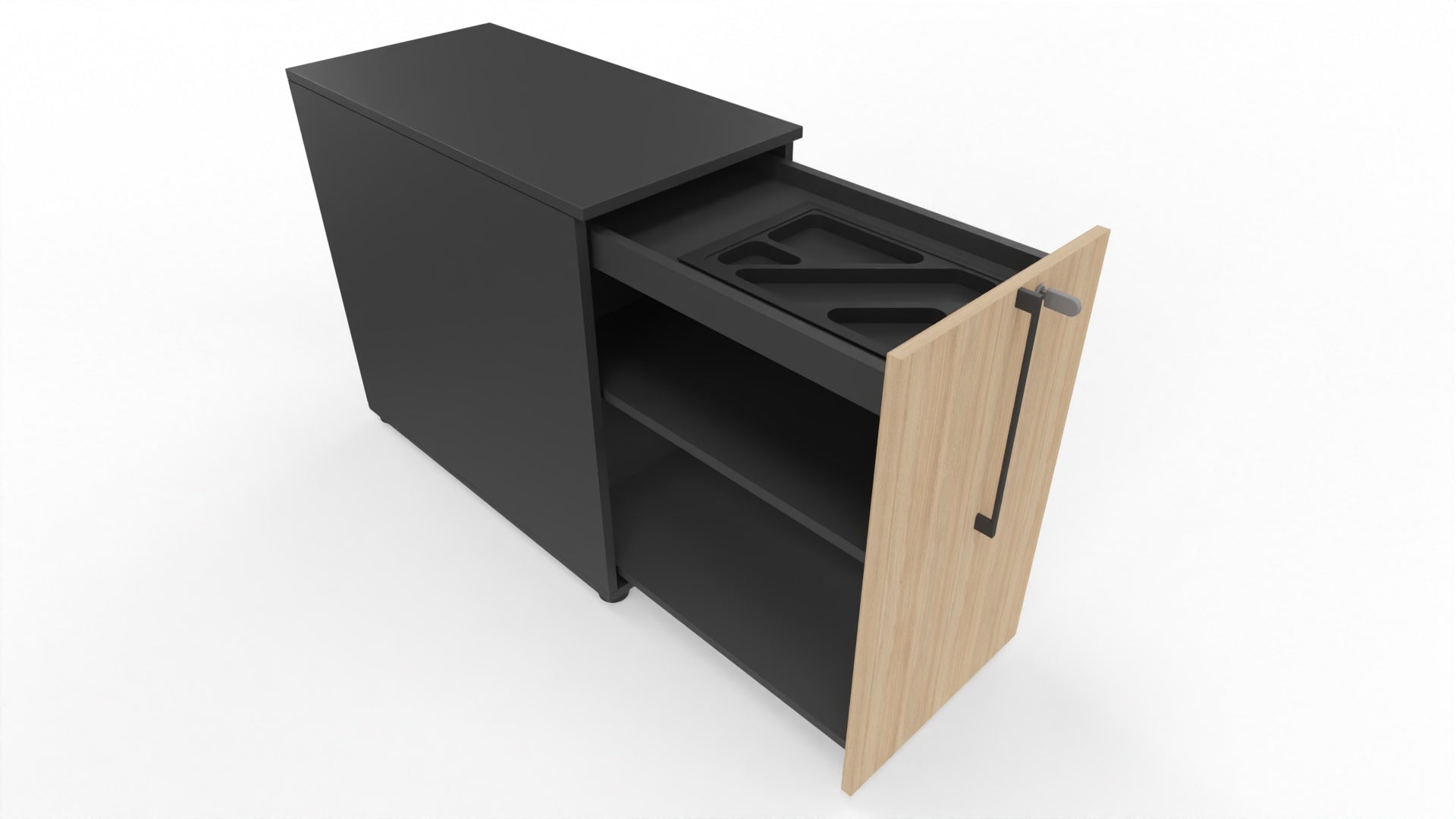 BOXI - Apothekerschrank, rechts geschlossen