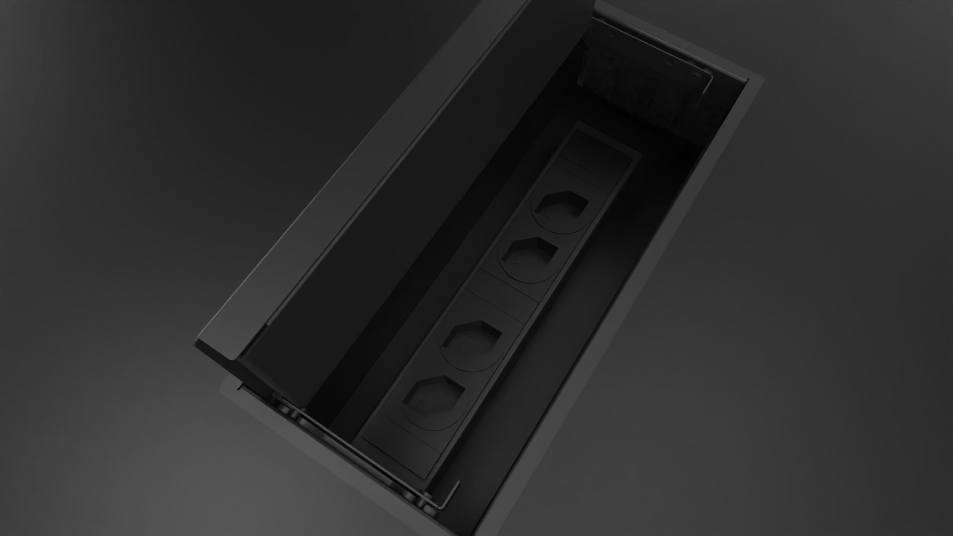 PARTHOS TABLE - Besprechungstisch mit Ausschnitt