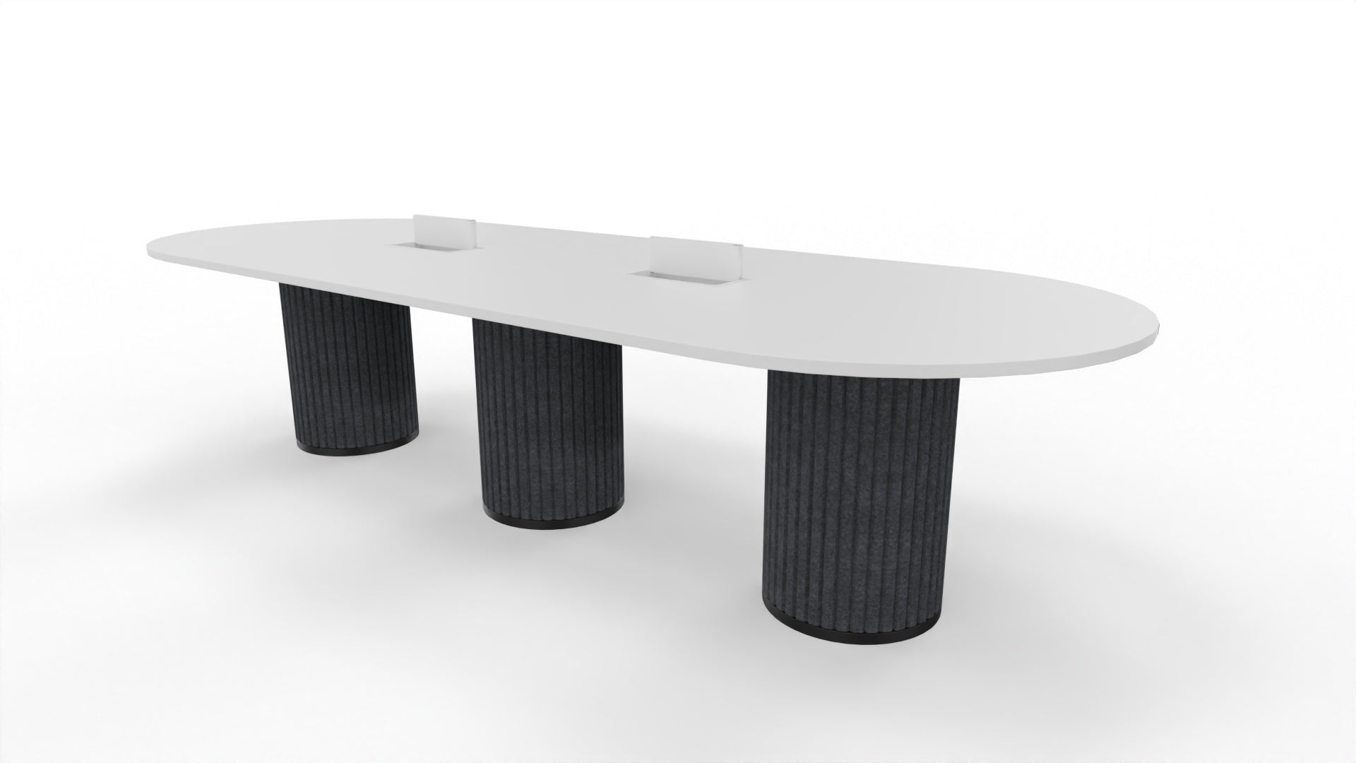 PARTHOS TABLE - Besprechungstisch mit Ausschnitt