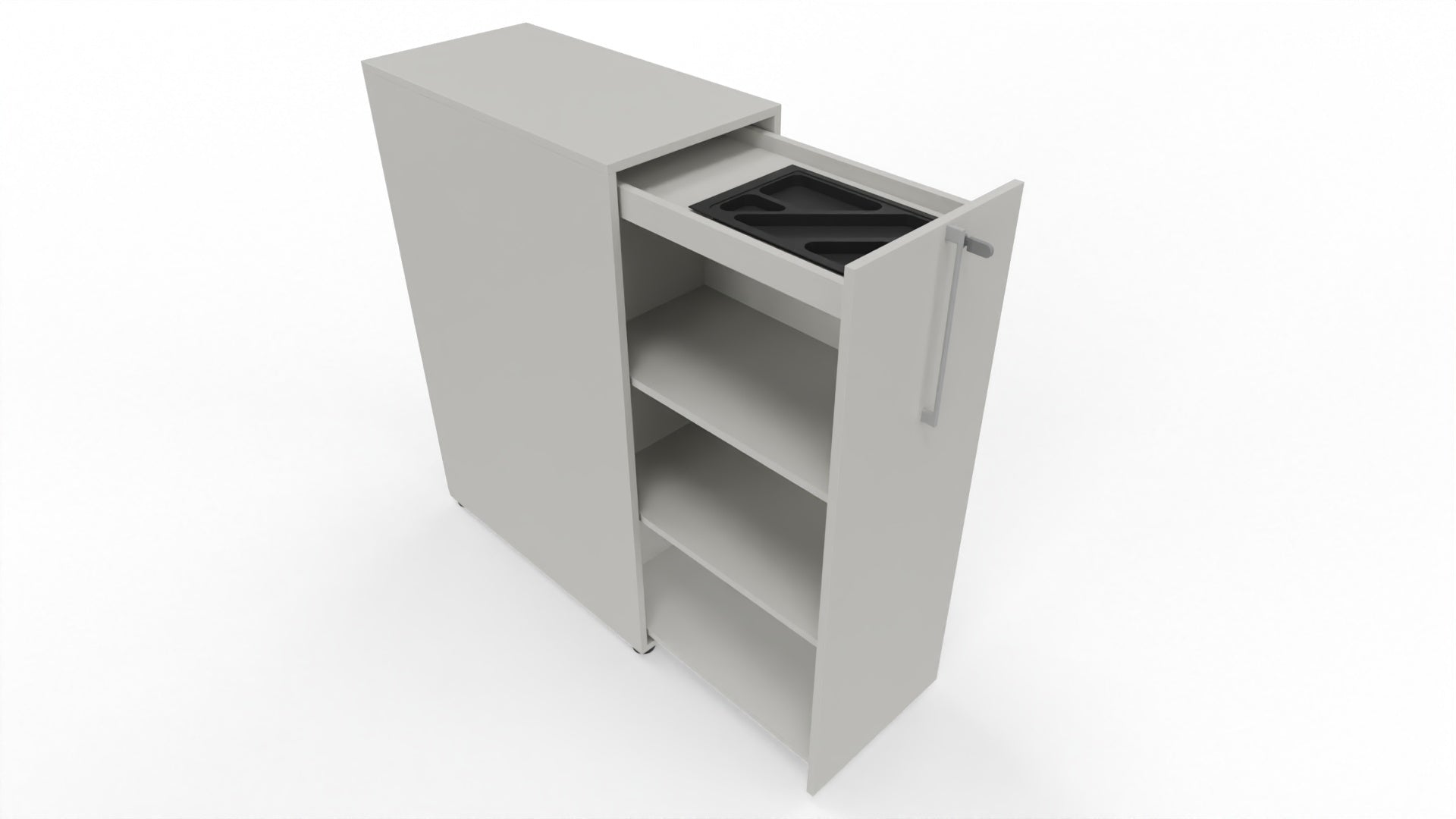 BOXI - Apothekerschrank, rechts geschlossen