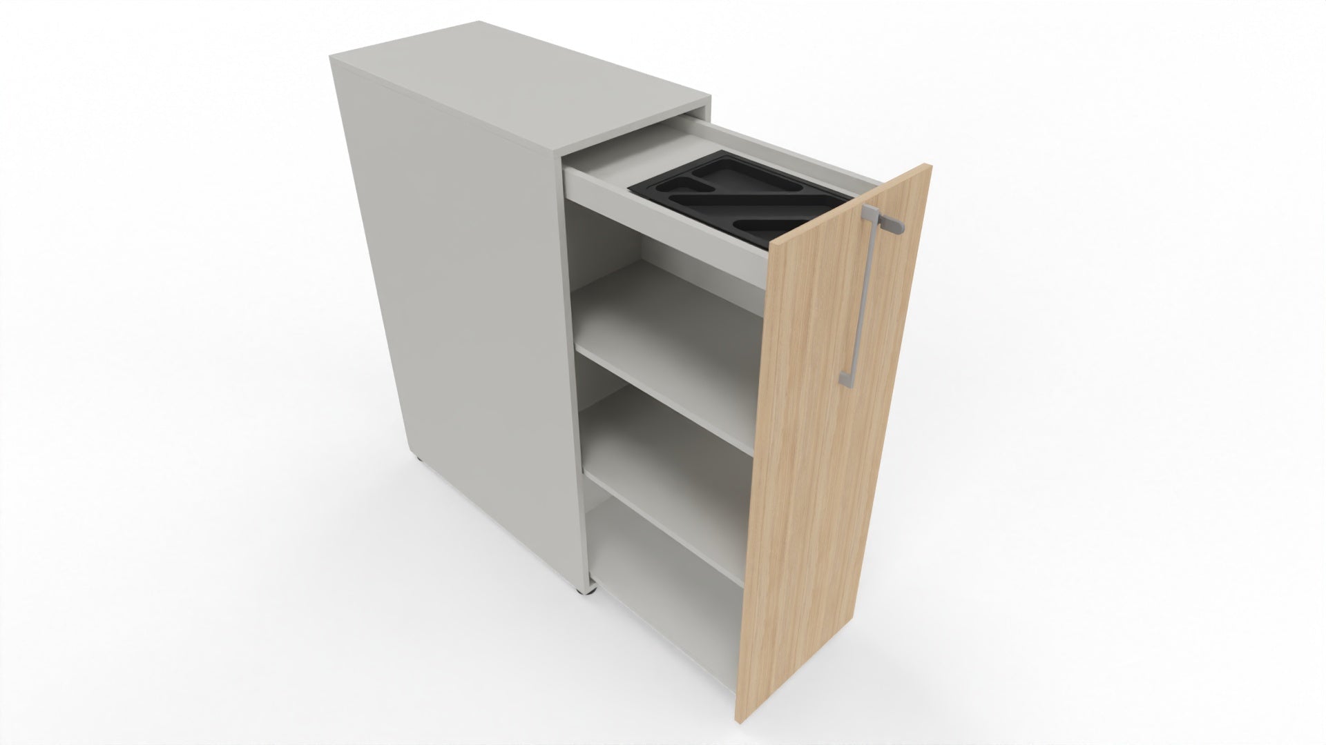 BOXI - Apothekerschrank, rechts geschlossen