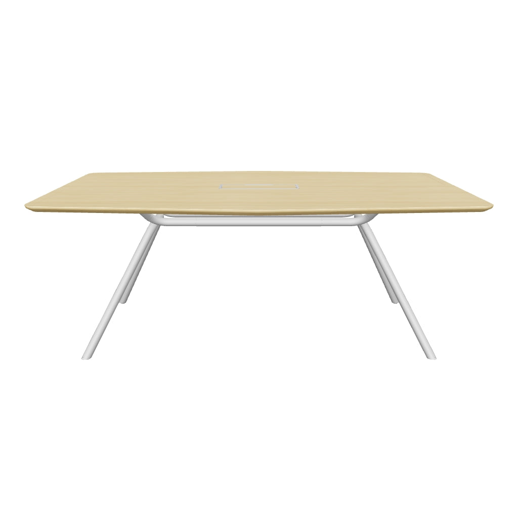 ARQUS - Besprechungstisch mit bootsförmiger Tischplatte