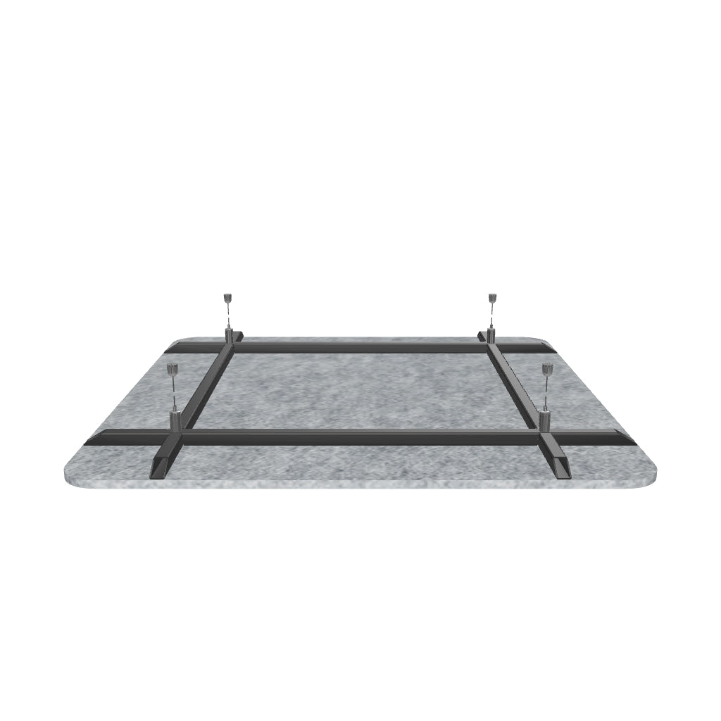 ACOUSTIC ARTWORK CEILING SOLUTIONS 4-Eckig