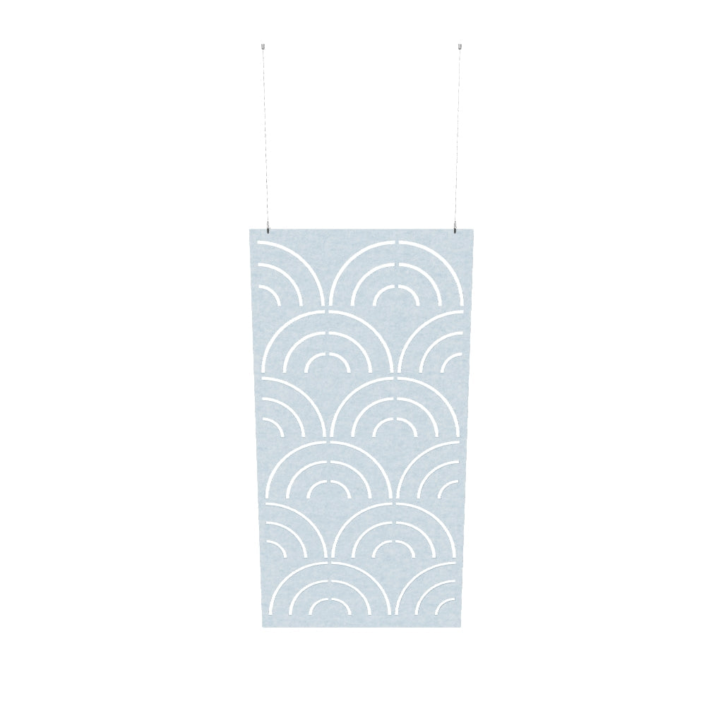 ACOUSTIC ARTWORK PARTITIONS 4-Eckig Breite 120x240cm ohne/mit Muster