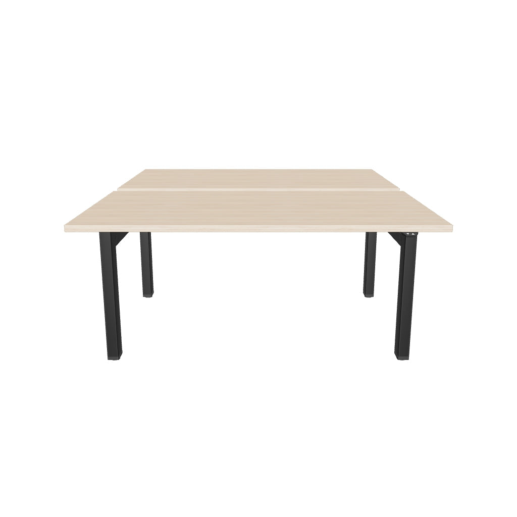 STRATOS - Elektrischer höhenverstellbarer Schreibtisch als 2er Bench
