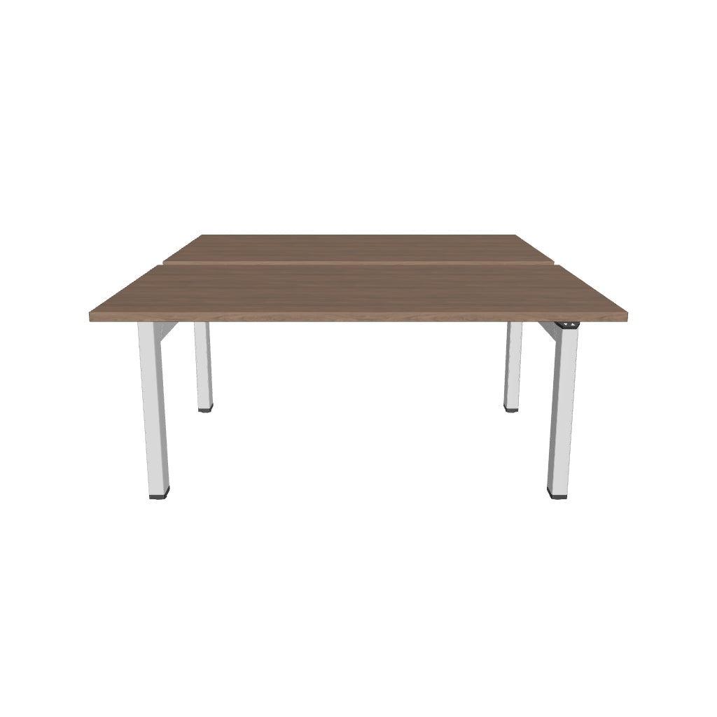 STRATOS - Elektrischer höhenverstellbarer Schreibtisch als 2er Bench