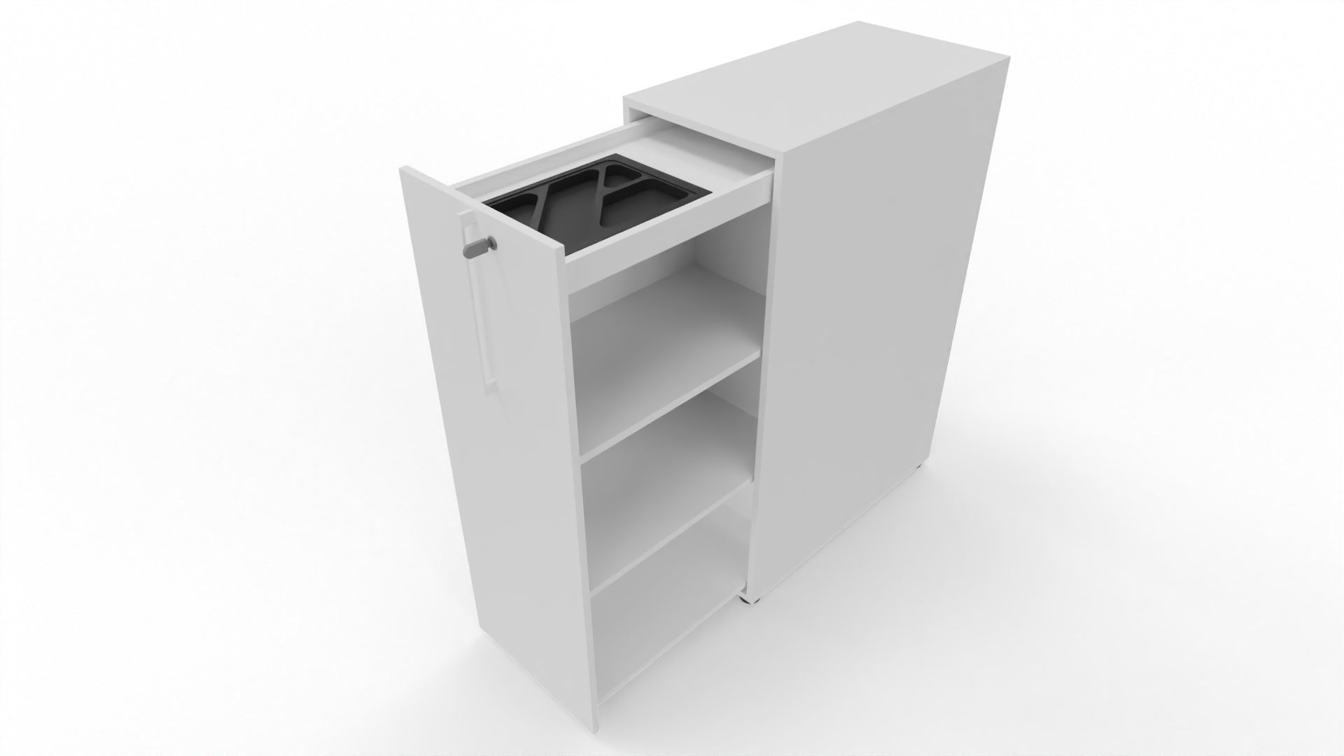 BOXI - Apothekerschrank, links geschlossen