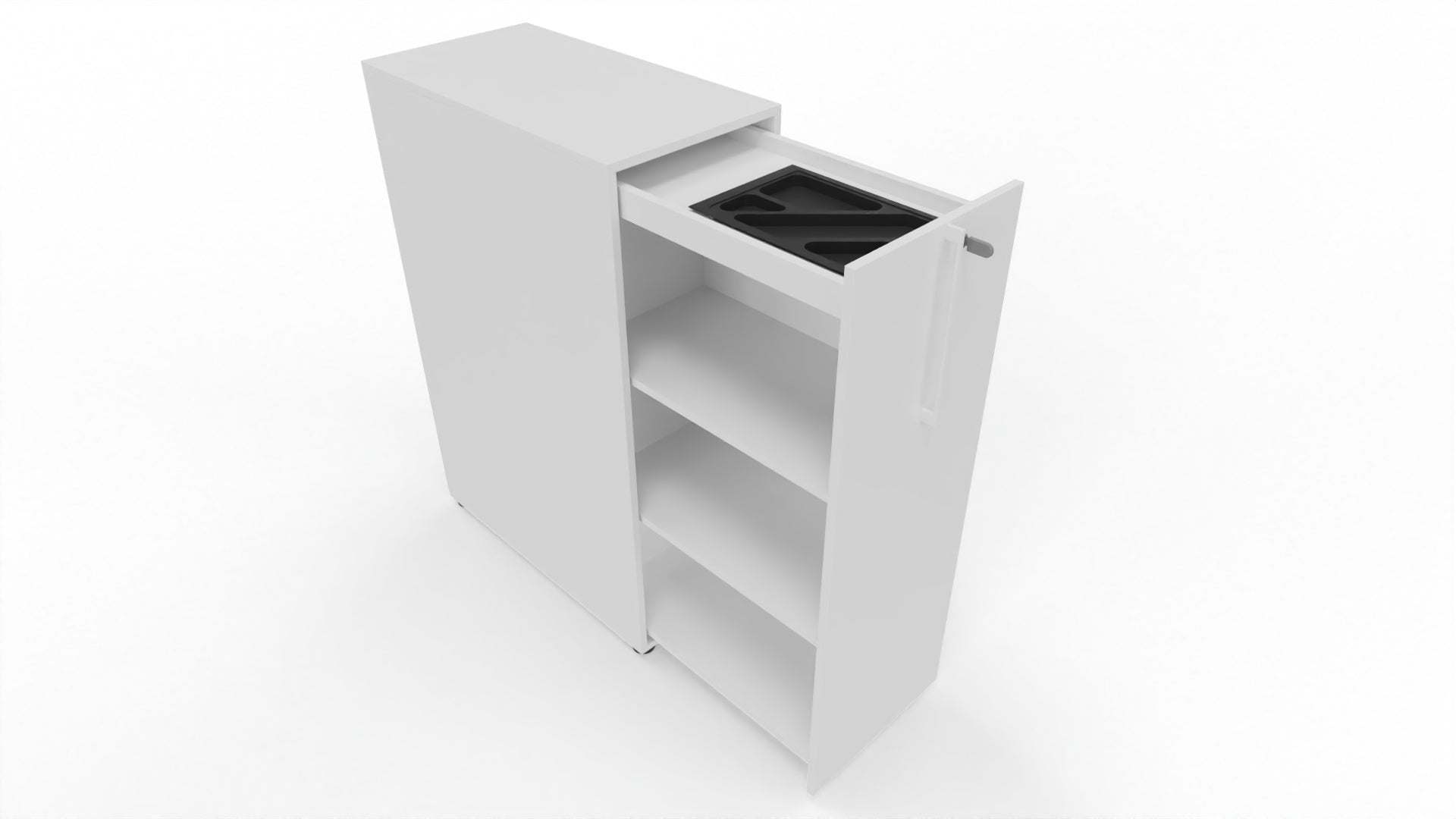 BOXI - Apothekerschrank, rechts geschlossen