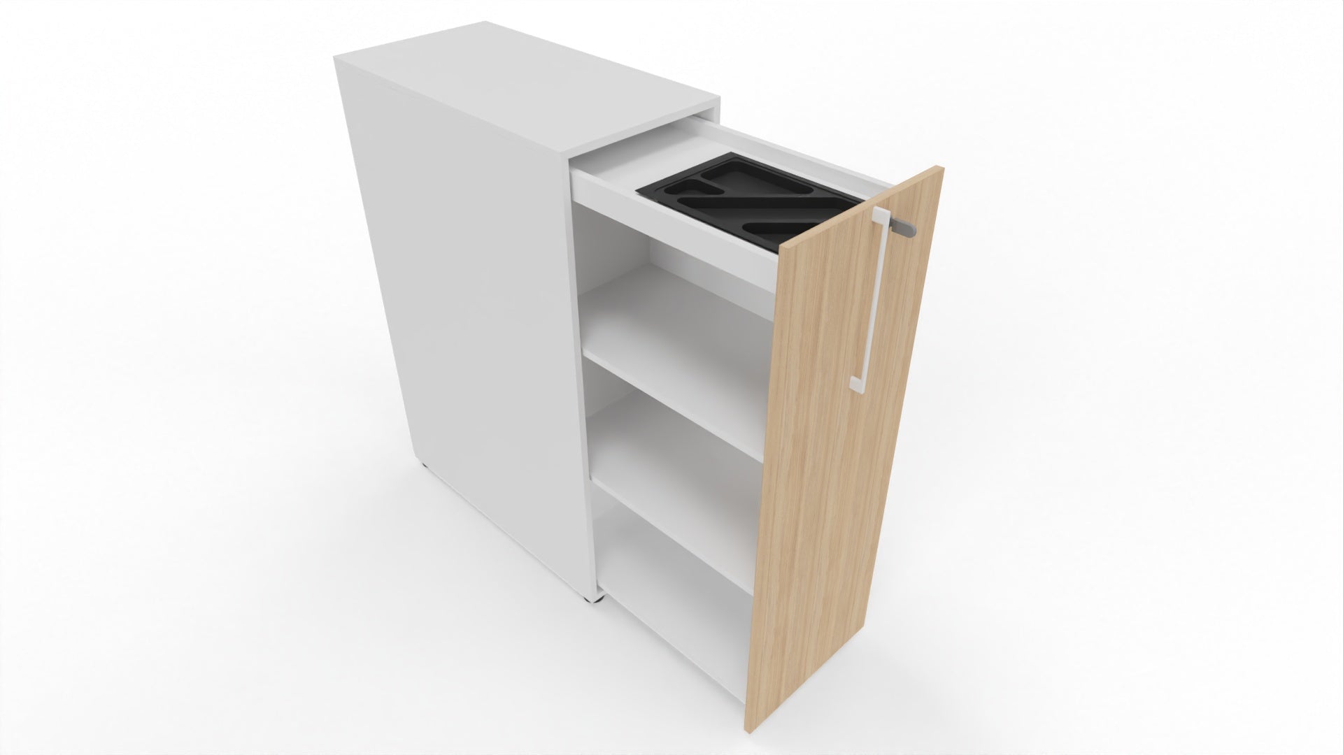 BOXI - Apothekerschrank, rechts geschlossen